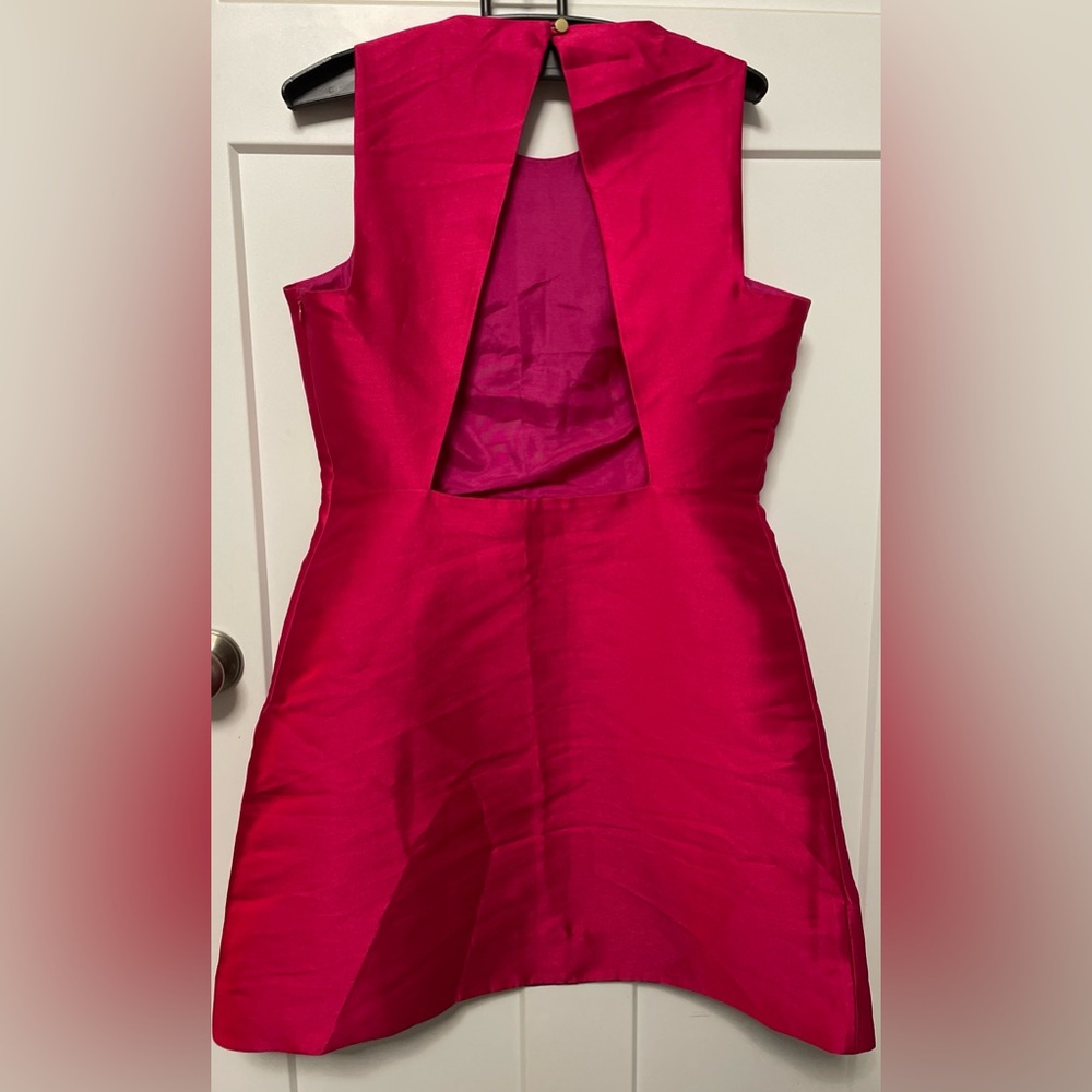 Kate Spade backless Dress in Bold Pink size 14 - Picture 3 of 7